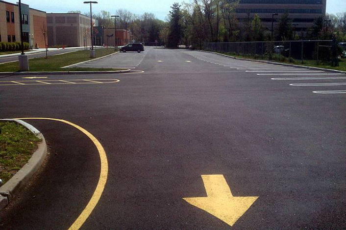 Parking lot paving and maintenance